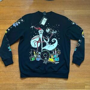 NWT! The nightmare before Christmas holiday sweatshirt
